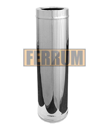 ФЕРРУМ Сэндвич 1,0м (430/0,5 мм) Ф100х200( уп.1 шт)