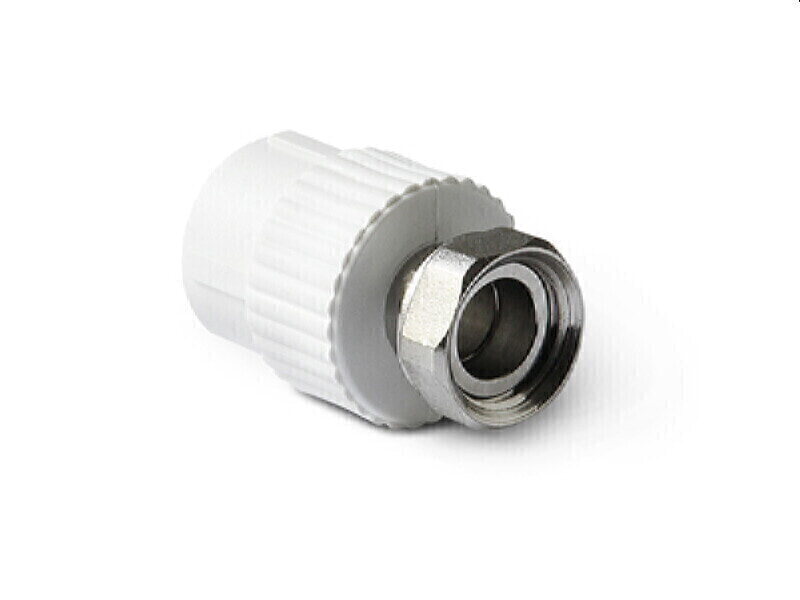 PRO AQUA Муфта с накидной гайкой 20-1/2" белый PA29008