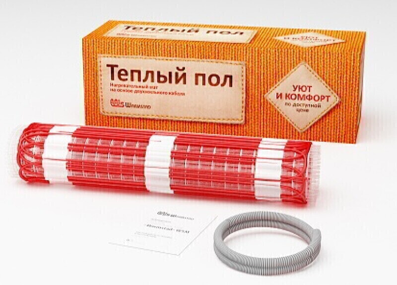 Warmstad Нагревательный мат для электрического теплого пола WSM-1060-7,00 (1060-ватт,7.0 кв.м.)
