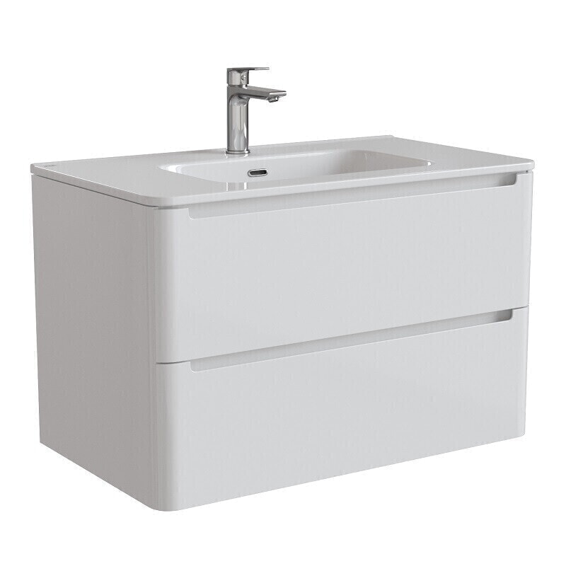 IDDIS Тумба Edifice 80  подвесная, EDI80W0i95,  с умывальником 0108000i28