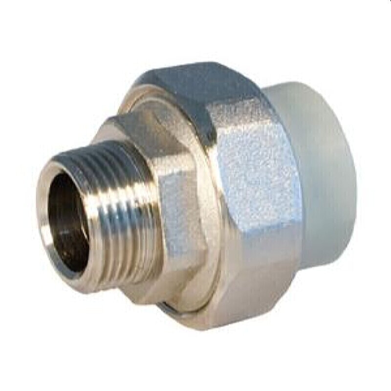 PRO AQUA Муфта комб. РАЗЪЁМНАЯ НР Grise 20-1/2" PA21008G	