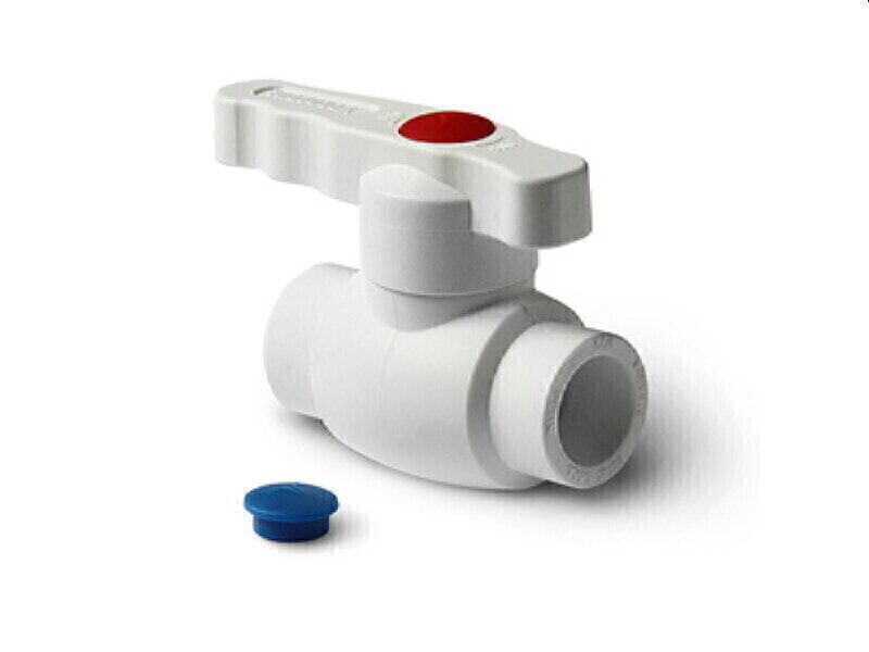 PRO AQUA Кран шаровый 32 белый PA40012