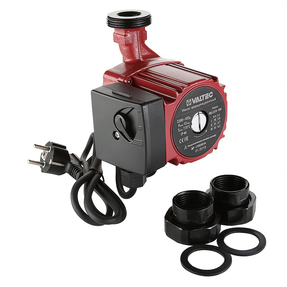 Valtec Насос циркуляционный RS 25/4-180 с гайками