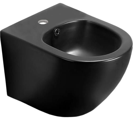 AZARIO Подвесное биде Grado чёрный матовый, 480x370x325 мм AZ-0046-BN SP 