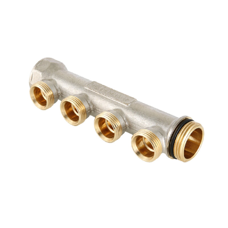 Valtec Коллектор 4 выхода.х1" евроконус 3/4 VT.500n-e 