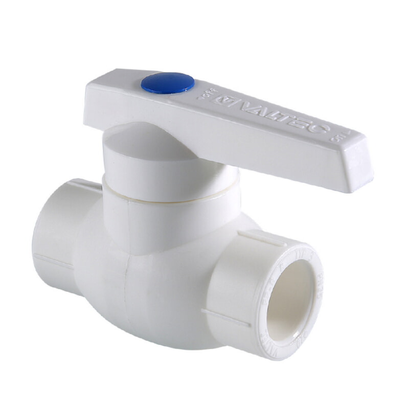 Valtec Кран шаровый 20 белый VTp.743