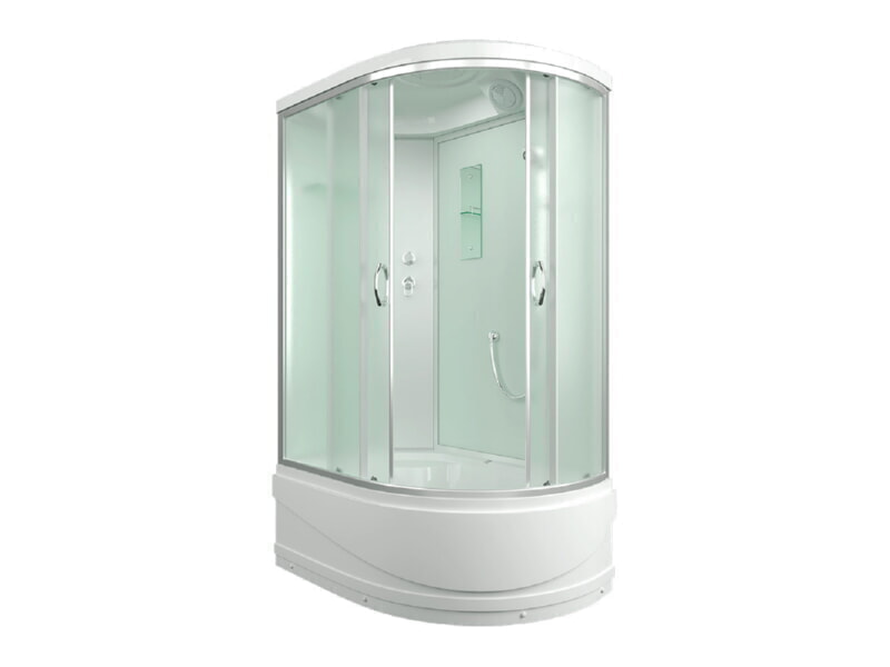 ERLIT ER 3512TPL-C3-RUS  Душевая кабина 120*80*215 матовое стекло