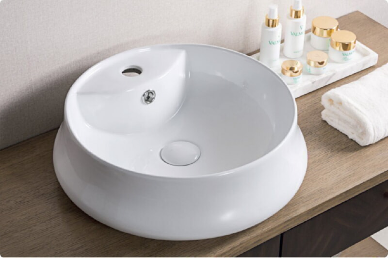 BelBagno Раковина накладная керамическая круглая BB1398