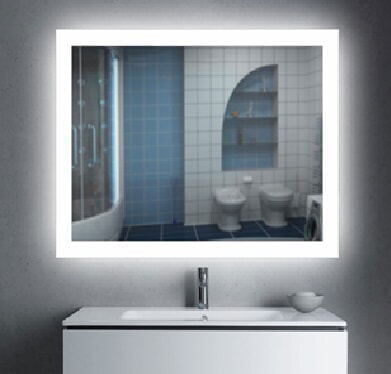 Glassiko Зеркало Erica 600х800, 202 с подсветкой SuperLed (холодной) и сенсорным выключателем (на взмах)