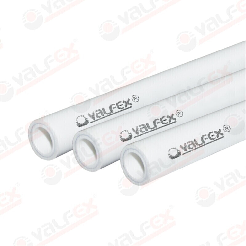 ValFex Труба армированная ALUMINIUM, SDR 6 PN25, ø 75х12,5 мм ( уп.16 м.) БЕЛАЯ