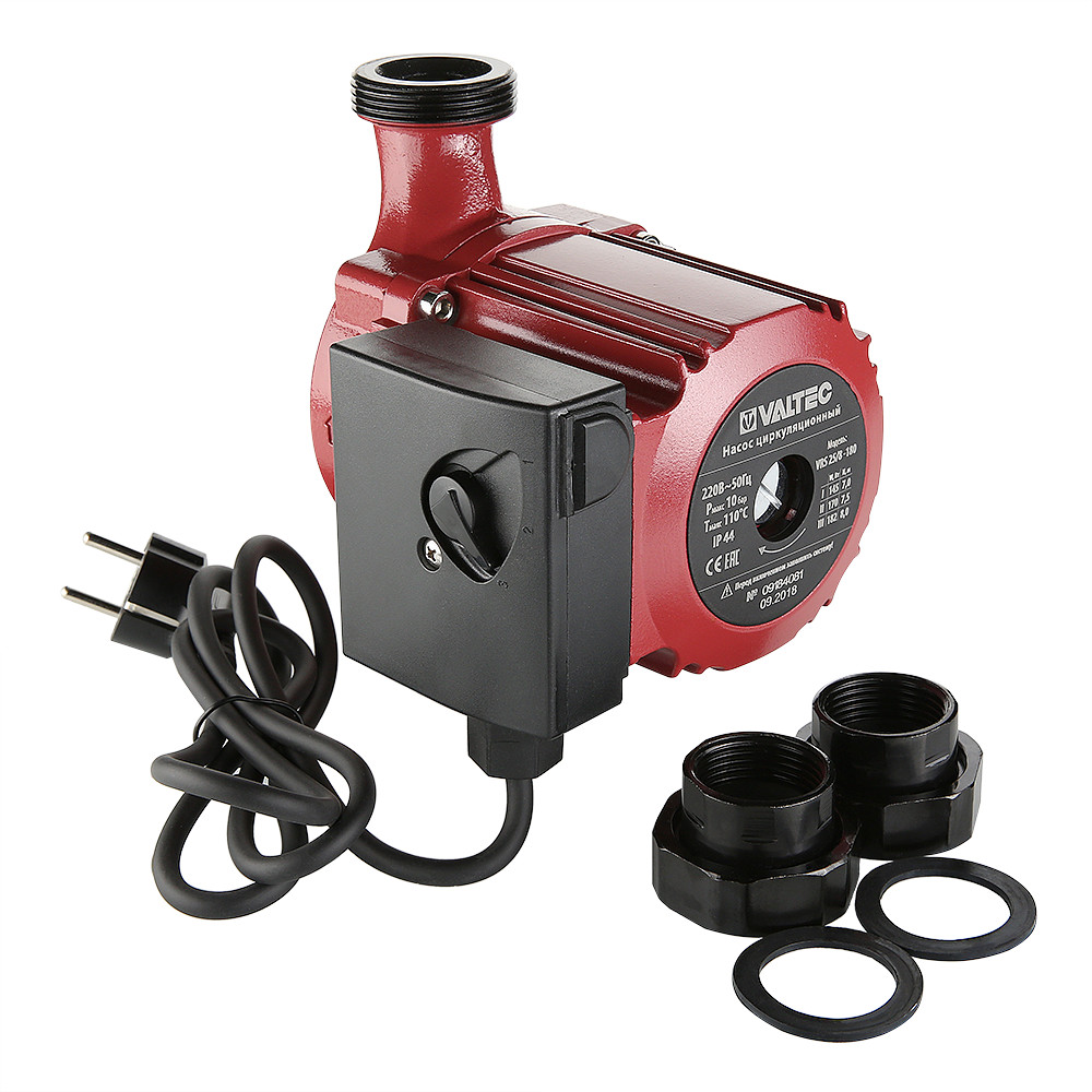 Valtec Насос циркуляционный RS 25/8-180 с гайками