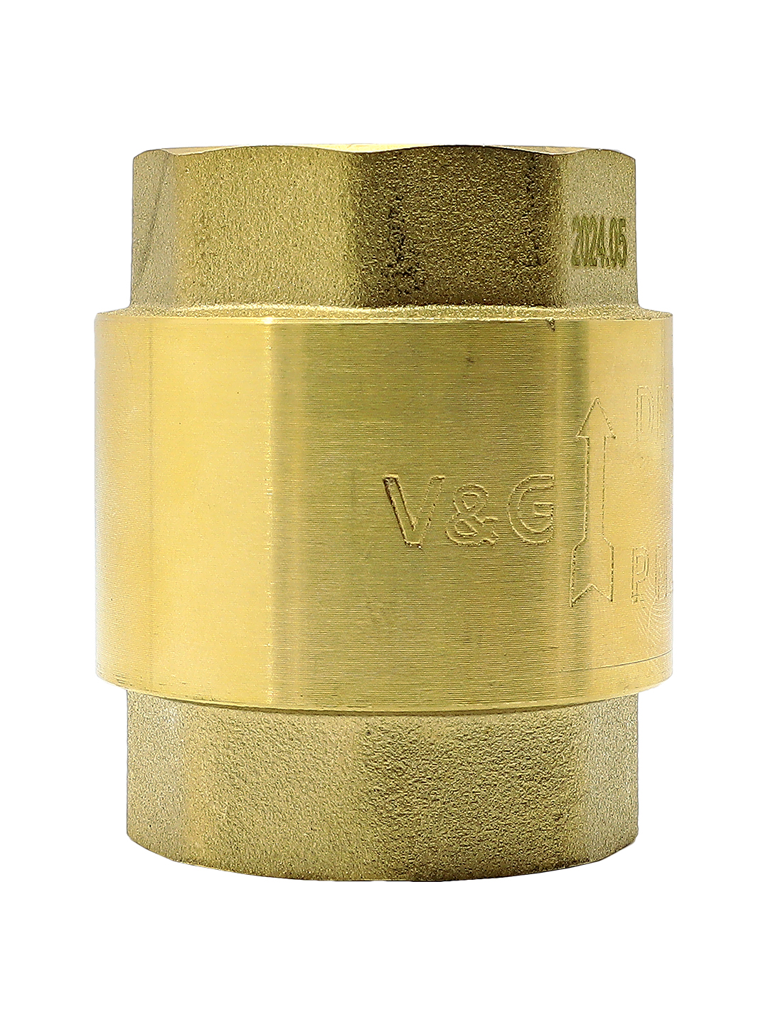 VALOGIN Клапан обратный с латунным сердечником 1" VG-401103
