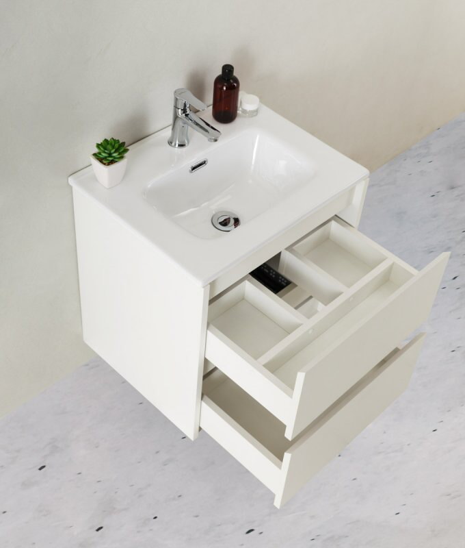 BelBagno Керамическая раковина BB600/390ETL, 610*390*170