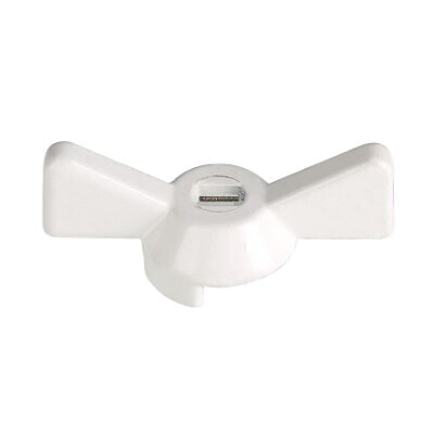Valtec Ручка-бабочка для крана, 1/2"-3/4" белая VT.220.W.04