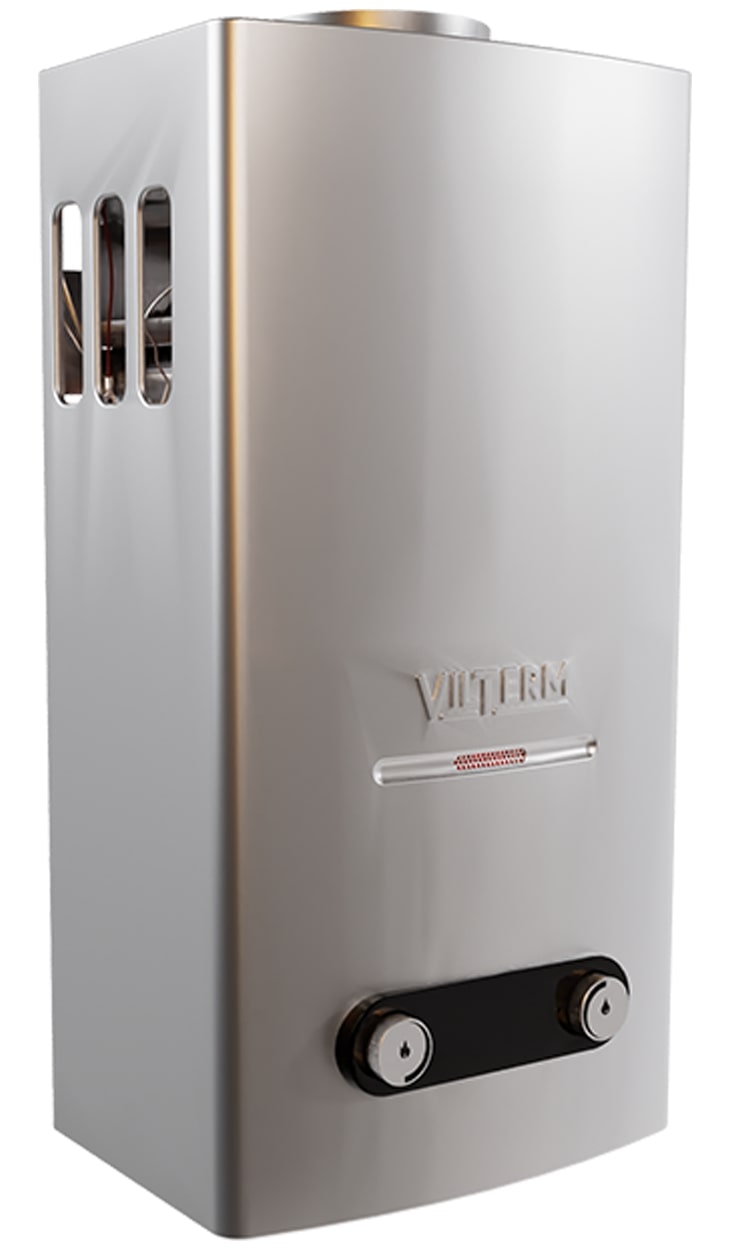 VilTerm Газовая колонка S11 (цвет серебро)