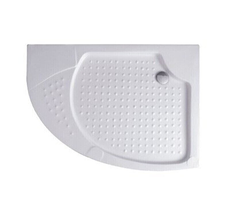 Поддон акриловый TRAY-A-TRIUMPH-RH-120/90-15W-R, 120*90*15см, правое исполнение, на стальной раме, с сифоном 90мм
