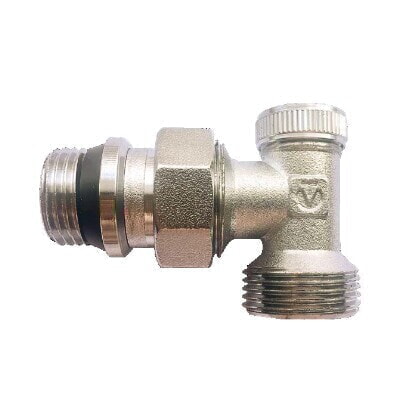 Valtec Клапан настроечный угловой 1/2" х 3/4 Евроконус (С ДОП. УПЛОТНЕНИЕМ) VT.19.NER.04 