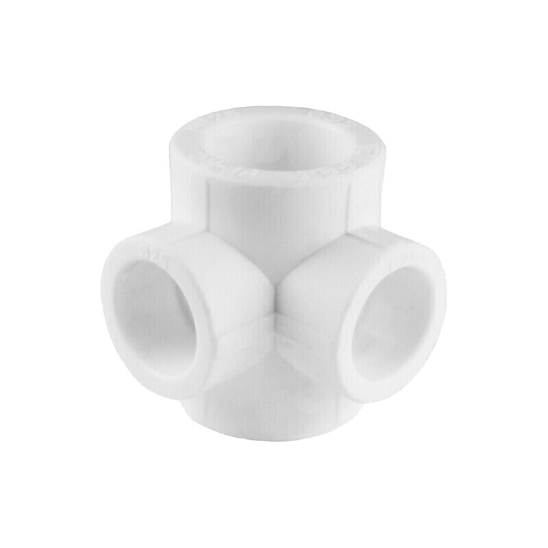 ValFex Крестовина  2-пл. 32*25*25*32  ( уп 80/20 шт.) БЕЛАЯ