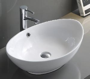 BelBagno Раковина накладная керамическая BB1087 600X370X190