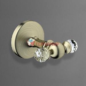 ARTMAX ANTIC CRYSTAL Двойной крючок AM-2686SJ-Br,Бронза
