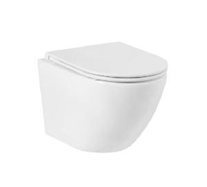 BelBagno Подвесной безободковый унитаз SFERA-R P-trap BB046CHR