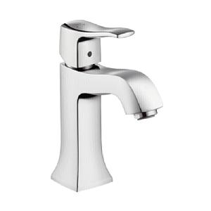 Hansgrohe 31075000 METRIS Classic Смеситель для раковины, гибкая подводка 3/8", донный клапан 1 1/4"