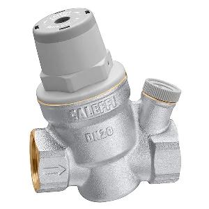 Caleffi Редуктор давления хром. 1/2" вн с отводом под манометр для горячей воды