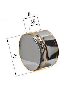 ФЕРРУМ Заглушка д/ревизии внутренняя 0,5 мм  Ф 210 (нерж)