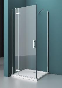 BelBagno KRAFT-AH-12-120/100-C-Cr-R Душевой угол 