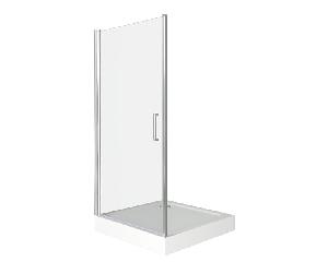 GoodDoor PANDORA DR-100-C-CH Душ ограждение (Дверь), (стекло прозрачное, профиль хром)