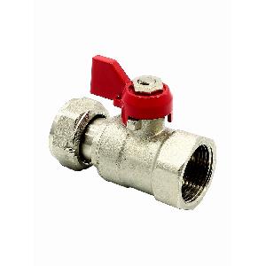 VALOGIN Кран шаровой с накидной гайкой 3/4" ВР (107202) (16)