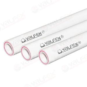 ValFex Труба арм.стекловолокном SDR 7.4 PN20  ф50х6,9 ( уп.24 м.) БЕЛАЯ
