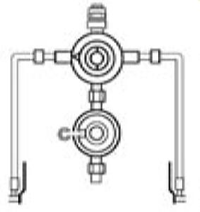 Royal Thermo RTG 01.002 Клапан регулирующий в комплекте 50 Мбар, 4кг/час