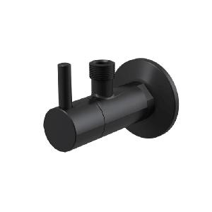 Alcaplast ARV001-BLACK Угловой вентиль с фильтром 1/2"×3/8", черный-мат