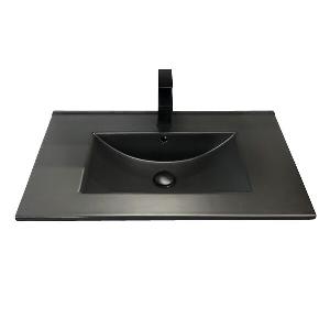 COMFORTY Умывальник 75E  ЧЕРНАЯ МАТОВАЯ