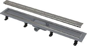 Alcaplast Водоотводящий желоб APZ18-750M с порогами для перфорированной решетки