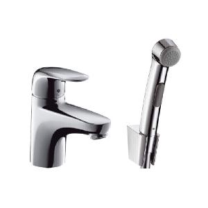 Hansgrohe 31170000 Metris E смеситель для раковины с гигиеническим душем, без донного клапона