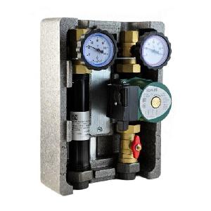 NED Thermo Модуль прямой1"BMU-D-40-25-P.С насос.DAB VA (25/6) в изоляции