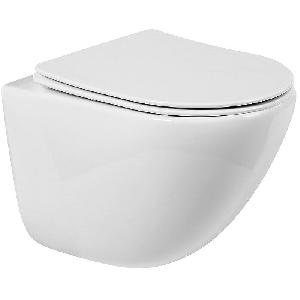 BelBagno Унитаз  подвесной безободковый  AMANDA BB051CHR