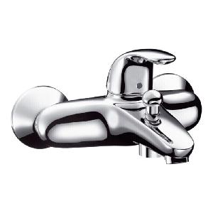 Hansgrohe FOCUS E 31740000 Смеситель д/ванны и душа, защита от обратного тока воды, аэратор QuickClean, автом-кое перекл-е душ/ванна, шумопоглощающие эксцентрики