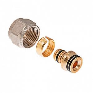 STI Фитинг коллекторный для металлопластиковых труб 16 x 3/4"